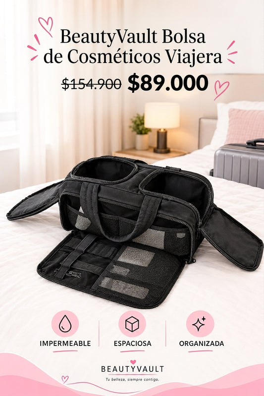BeautyVault Bolsa de Cosméticos Viajera